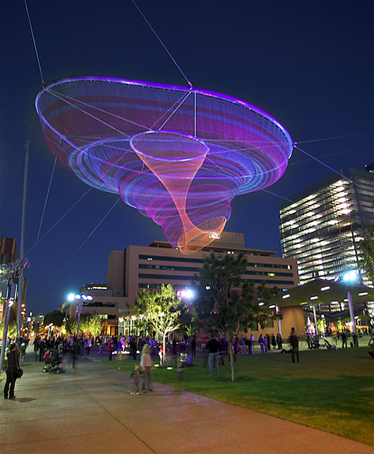 Suspended Structures by Janet Echelman | Daily design inspiration for ...