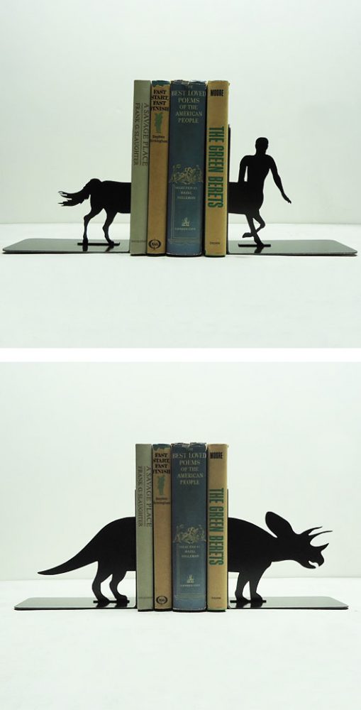 Awesome Bookends by Knob Creek Metal Arts | Daily design inspiration ...