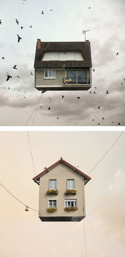 Flying Houses by Laurent Chehere | Daily design inspiration for ...