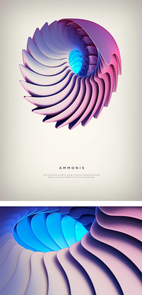 Revolved forms: Digital Art by Črtomir Just | Daily design inspiration ...