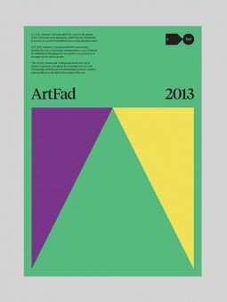 ArtFad 2013 Identity by Hey Studio | Daily design inspiration for ...