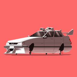 Greatest Rides: Illustrations by Ido Yehimovitz | Daily design ...