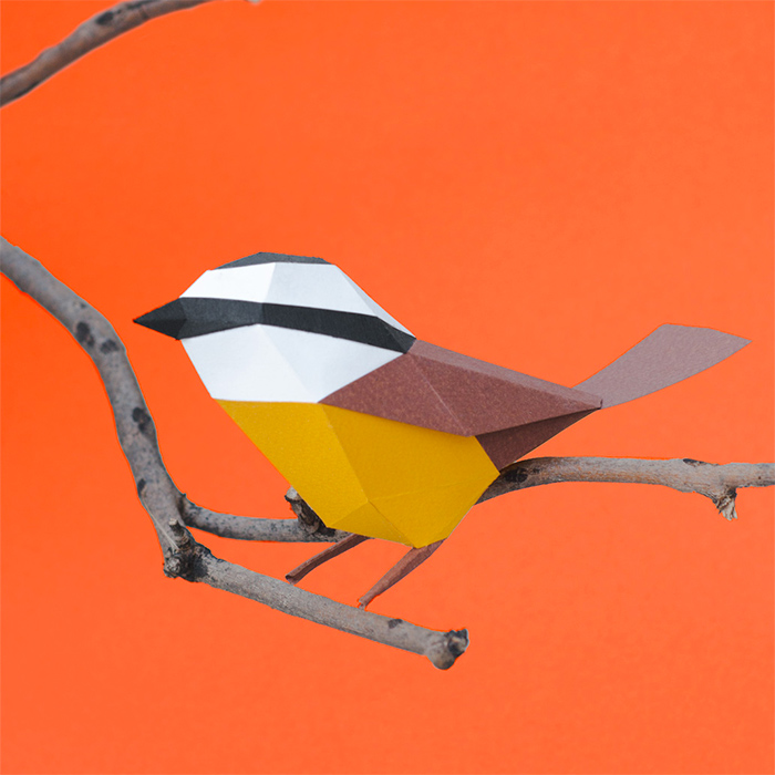 Geometric Papercraft Animals by Guardabosques | Daily design ...