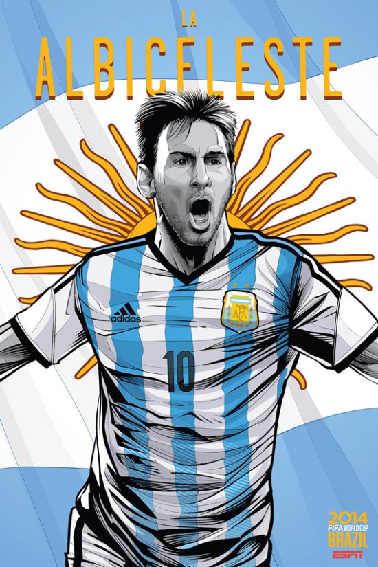 World Cup Posters by Cristiano Siqueira | Daily design inspiration for ...