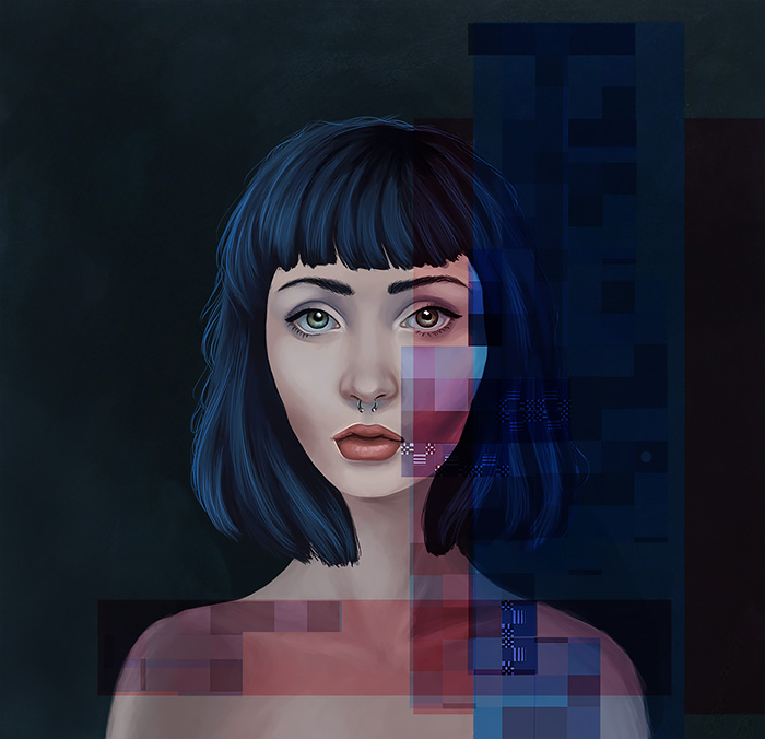 Digital Portraits by Kemi Mai | Daily design inspiration for creatives ...
