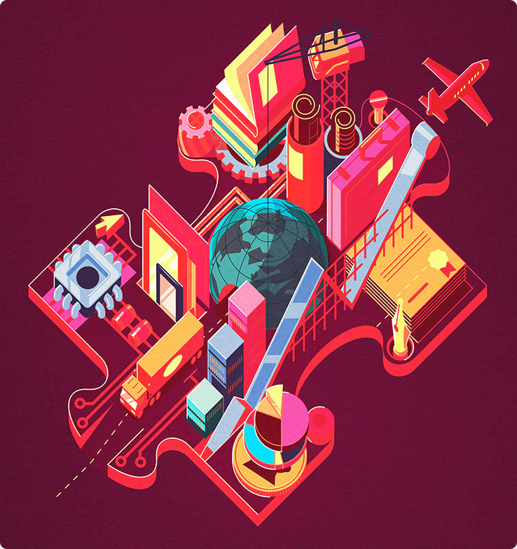 Illustrations by Jason Solo | Daily design inspiration for creatives ...