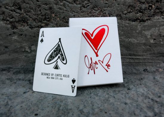 Love Me Playing Cards by Theory11 & Curtis Kulig | Daily design ...