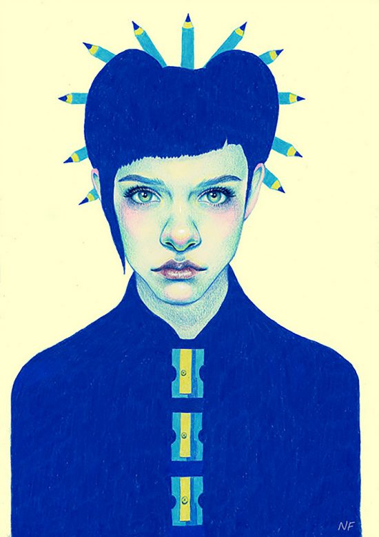 Colorful Pencil Illustrations by Natalie Foss | Daily design ...