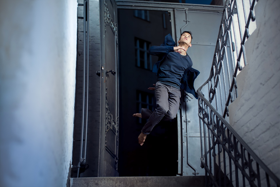 The Levitator: Dance Self-Portraits by Mickael Jou | Daily design ...