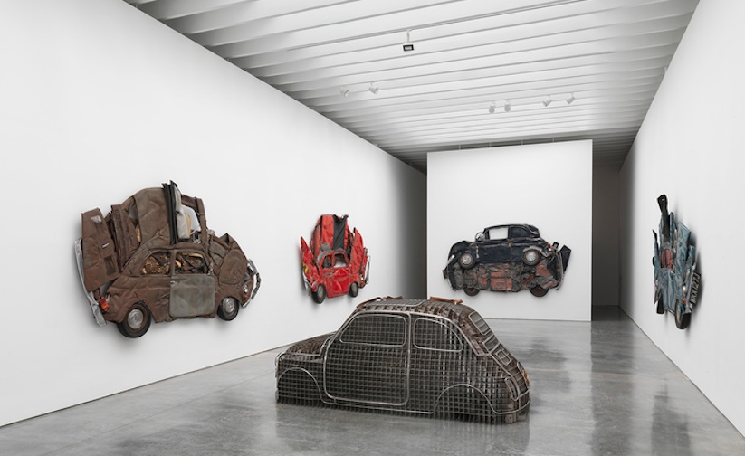 The Paris Review - Ron Arad's Haunting, Flattened Cars Remind of