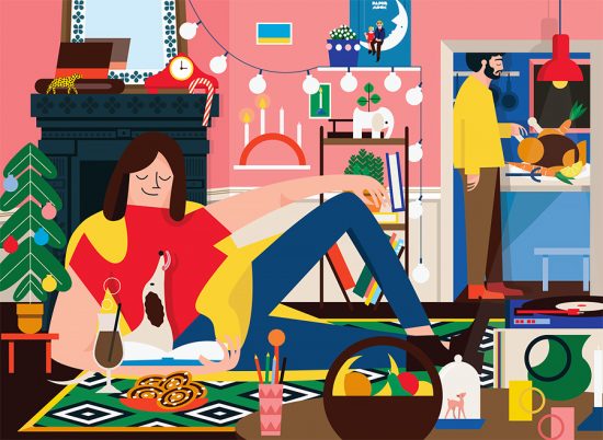 Bold Illustrations by Kiki Ljung | Daily design inspiration for ...