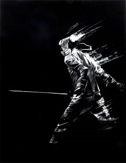 Fencing: Dynamic Paintings by Aaron Li-Hill | Daily design inspiration ...