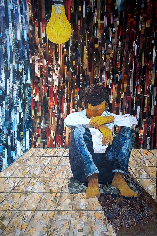 Paper Paintings by Albin Talik | Daily design inspiration for creatives ...