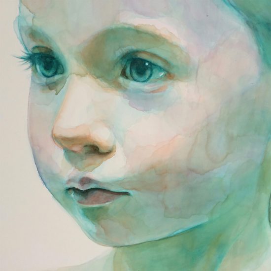 Immerse: Watercolor Portraits by Ali Cavanaugh | Daily design ...