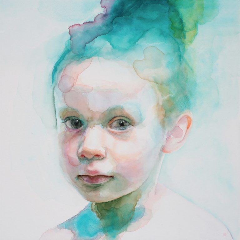 Immerse: Watercolor Portraits by Ali Cavanaugh | Daily design ...