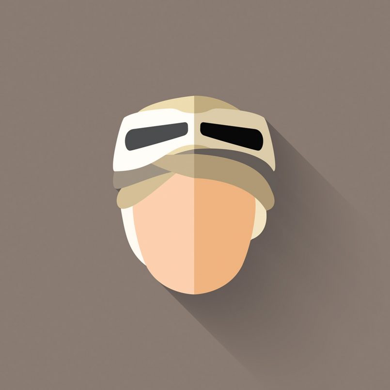 Star Wars: The Flat Awakens by Filipe de Carvalho | Daily design ...