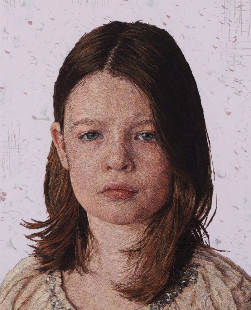 Embroidered Portraits by Cayce Zavaglia | Daily design inspiration for ...