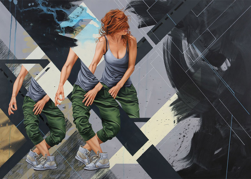 Fractured Paintings by James Bullough | Daily design inspiration for ...