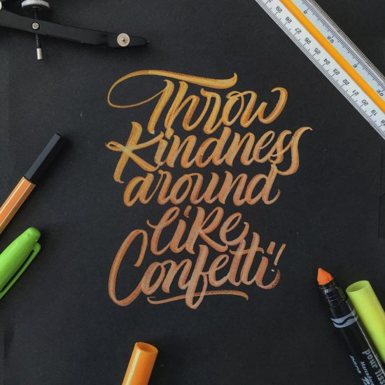 Hand-Lettering by David Milan | Daily design inspiration for creatives ...