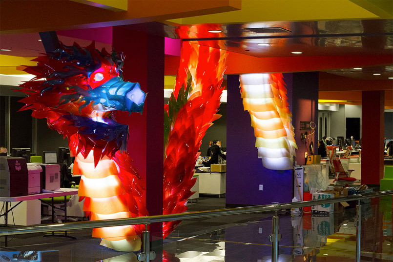 Interactive Media Installations by Digital Ambiance | Daily design
