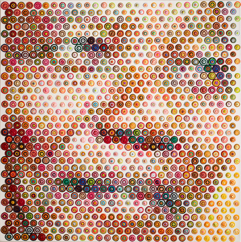Pointillism Raining Neo-Pointillist Art by Gavin Rain | Daily design inspiration for ...