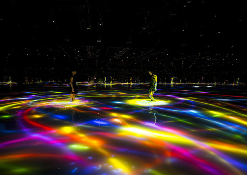 Interactive Koi Pond by teamLab | Daily design inspiration for ...
