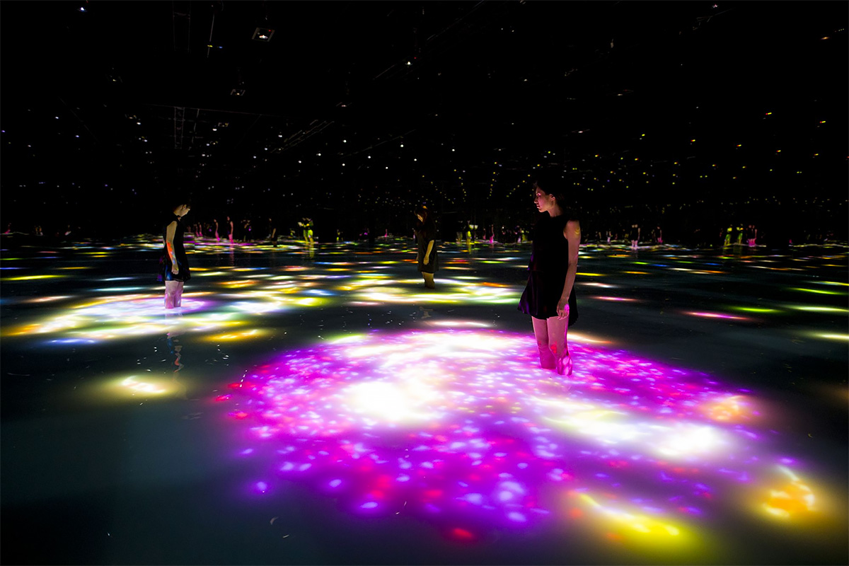 Interactive Koi Pond by teamLab | Daily design inspiration for ...
