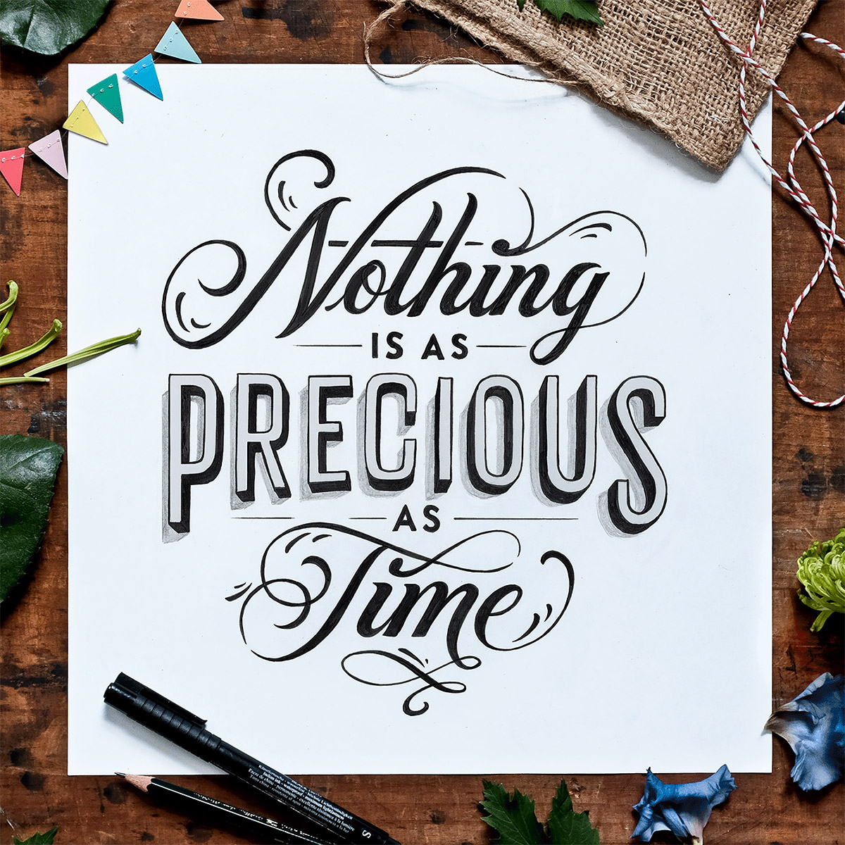 The Beautiful Hand Lettering Work Of Tobias Saul Daily Design Inspiration For Creatives