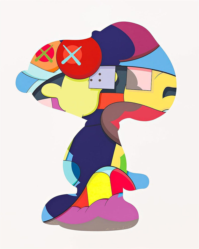 Cartoon-Inspired Artworks by KAWS | Daily design inspiration for ...