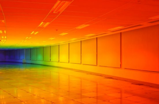 Our Color: Immersive Rainbow Light Installation by Liz West | Daily ...