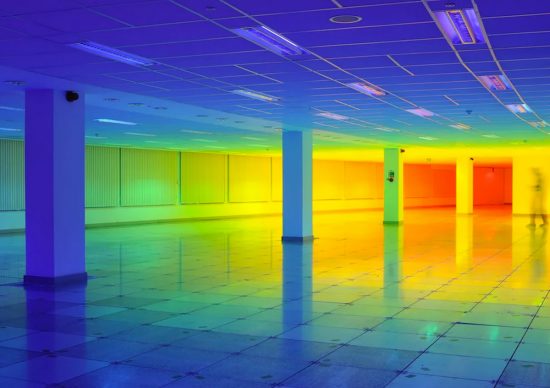 Our Color: Immersive Rainbow Light Installation by Liz West | Daily ...