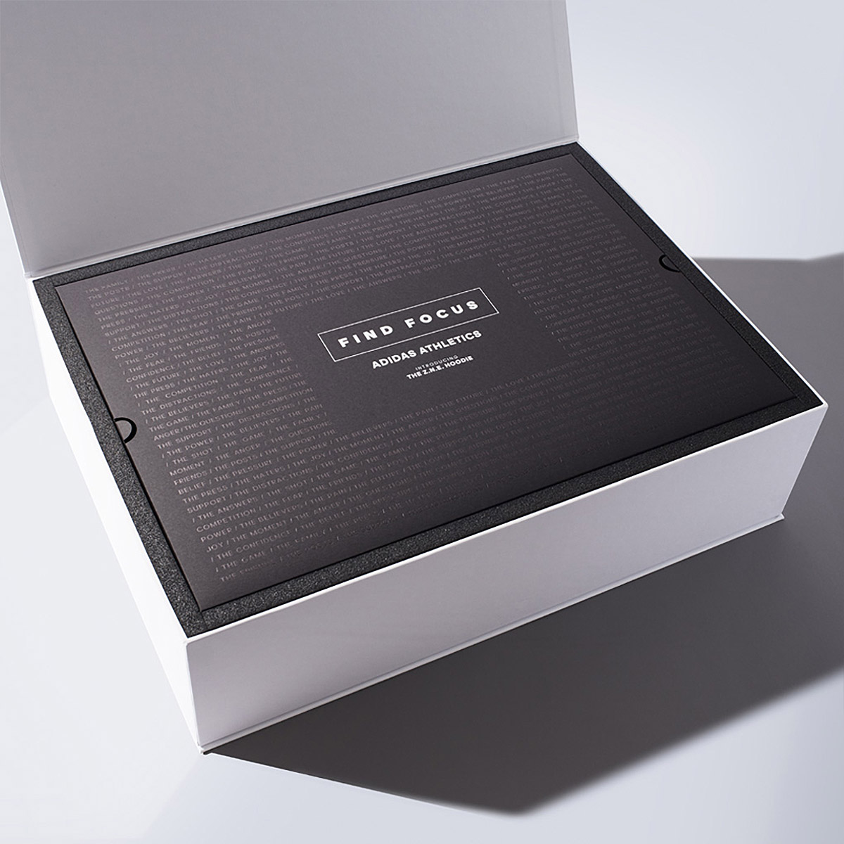 Find Focus: Premium Adidas Packaging by Colt | Daily design inspiration for | Inspiration Grid