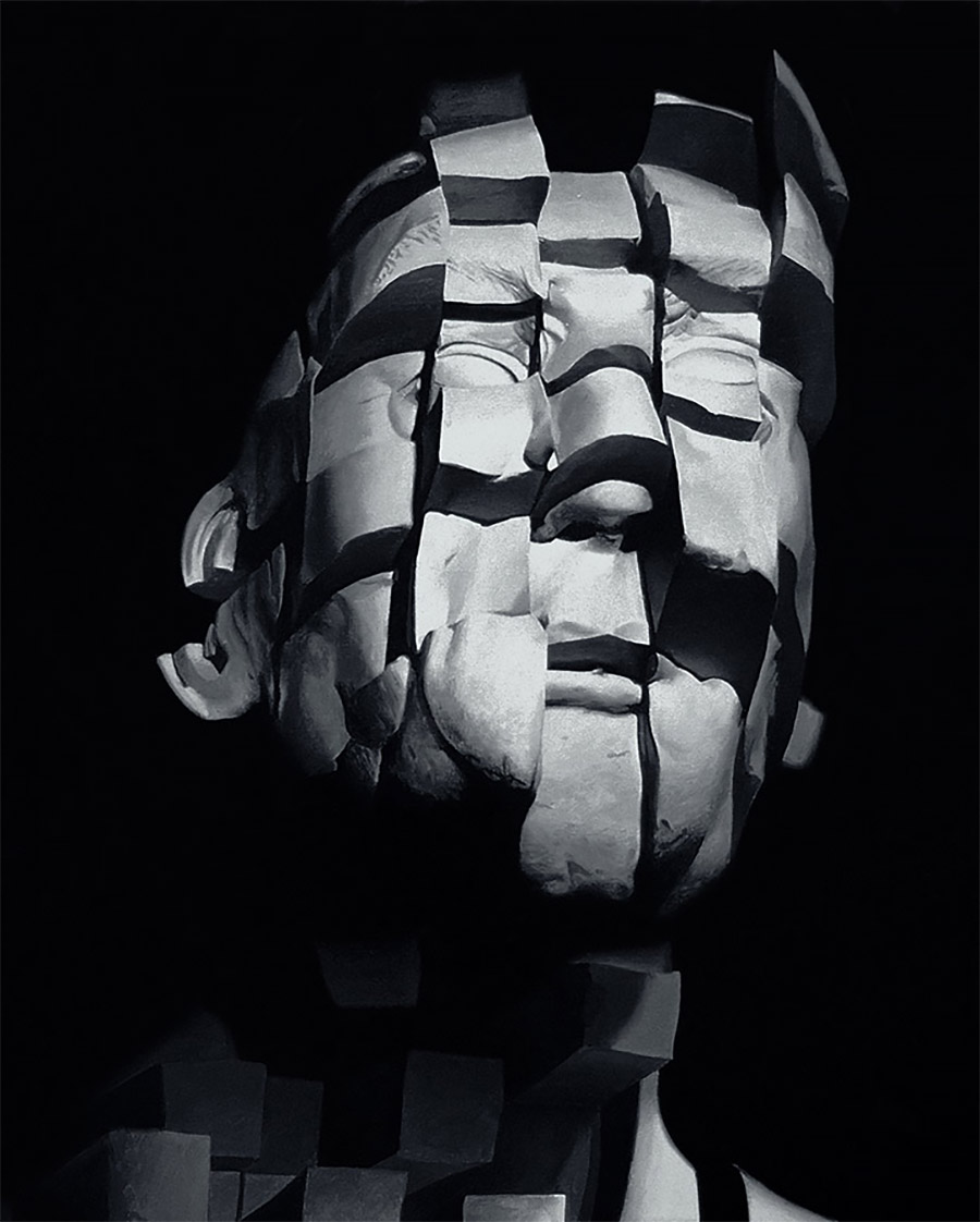 Surface: Fragmented Portraits by Ben Howe | Daily design inspiration ...