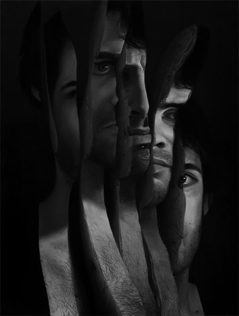 Surface: Fragmented Portraits by Ben Howe | Daily design inspiration ...