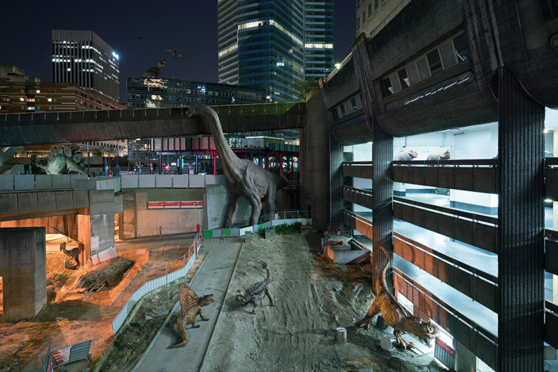 The Wildife: Dinosaurs in the City by Benoit Lapray | Daily design