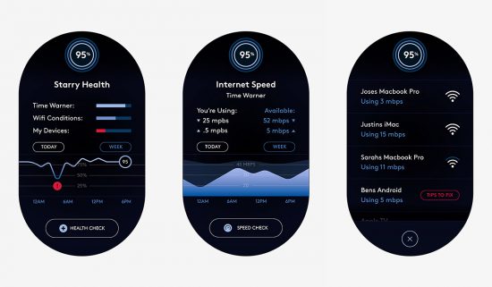 Starry Router UI Design by The Collected Works | Daily design ...
