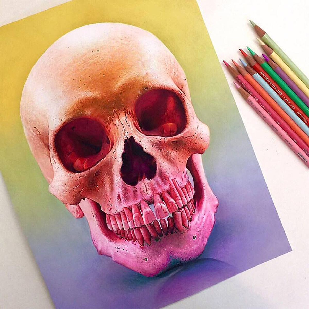 Vibrant Pencil Drawings Bursting With Color by Morgan Davidson -  icanbecreative