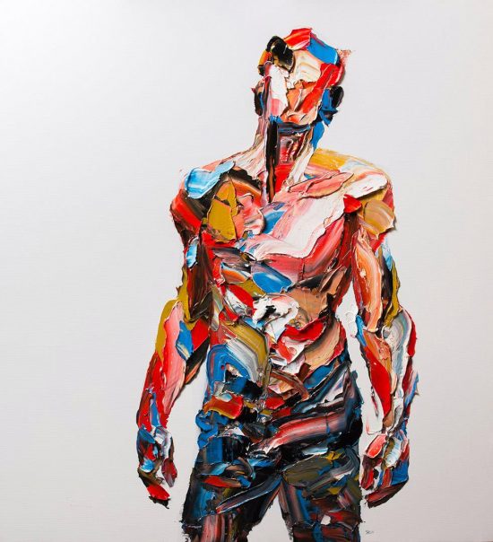 Large-Scale Palette Knife Paintings by Salman Khoshroo | Daily design ...