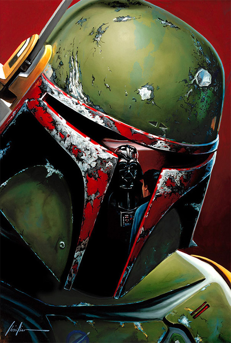 Reflections: New Star Wars Artworks by Christian Waggoner | Daily