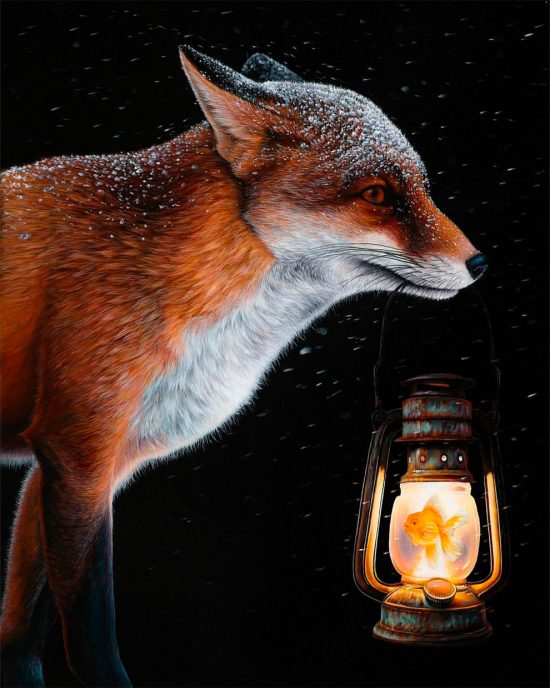 Surreal Animal Paintings by Jacub Gagnon Daily design inspiration for