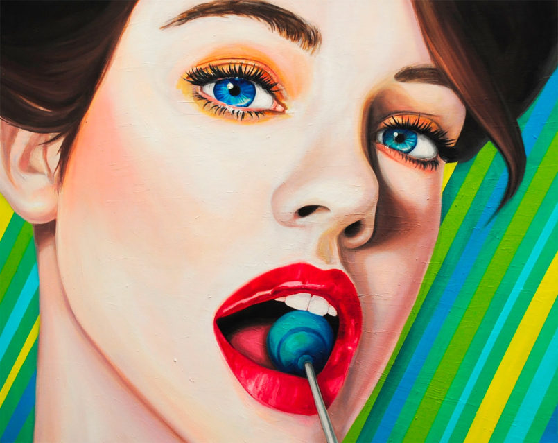Girls & Sweets: Artworks by Michelle Tanguay | Daily design inspiration ...