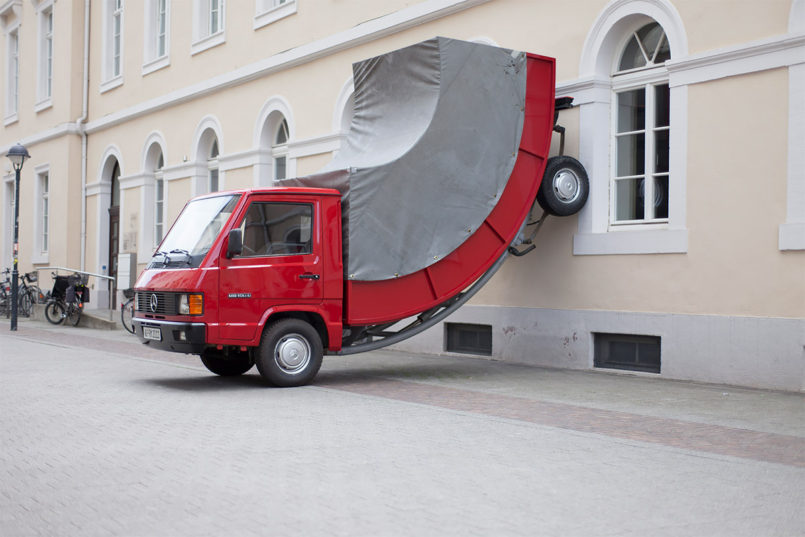 Fat Cars & Other Bizarre Vehicle Sculptures by Erwin Wurm Daily