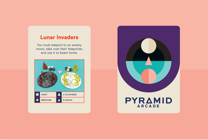Pyramid Arcade Branding by Eileen Tjan & Abe Zieleniec | Daily design ...