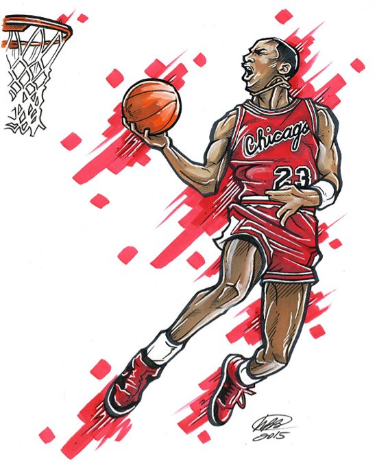 Sports Illustrations by M. Brian Bowens | Daily design inspiration for ...