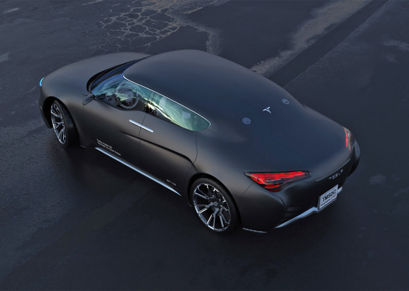 Tesla Model SD Concept by Steel Drake Daily design