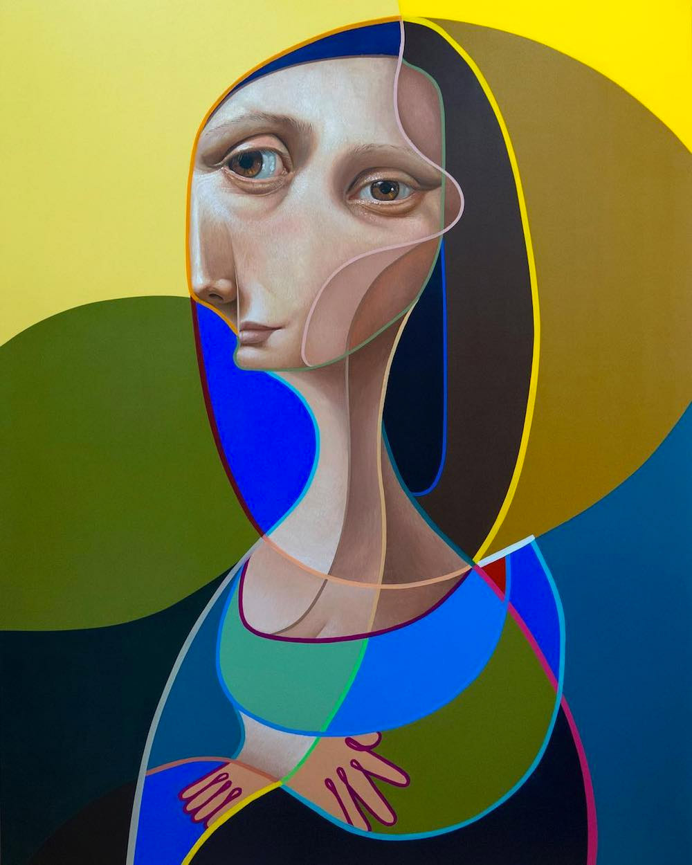 Post Neo Cubism Paintings Murals By Belin Daily Design Inspiration