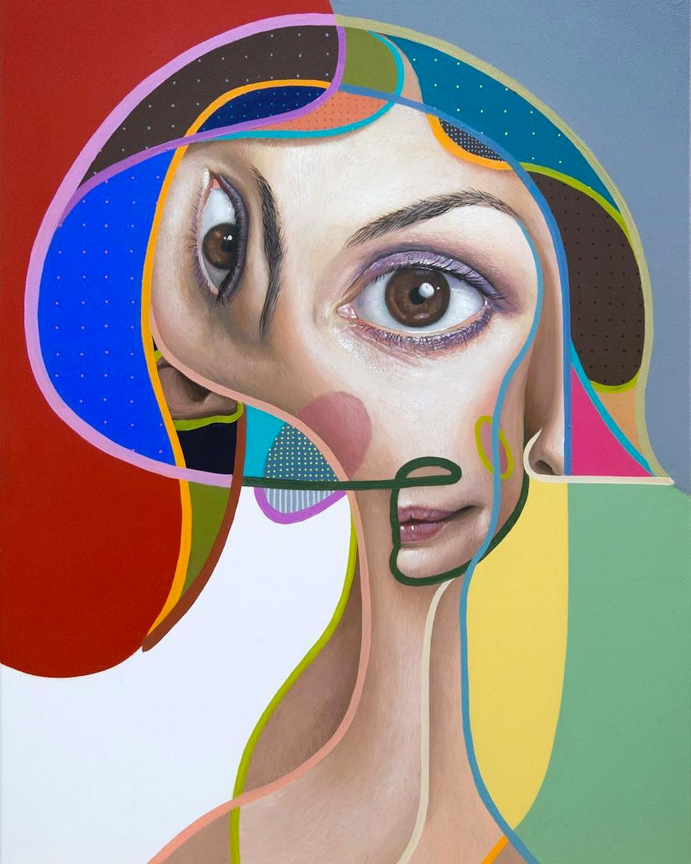 Post Neo Cubism Paintings & Murals by Belin Daily