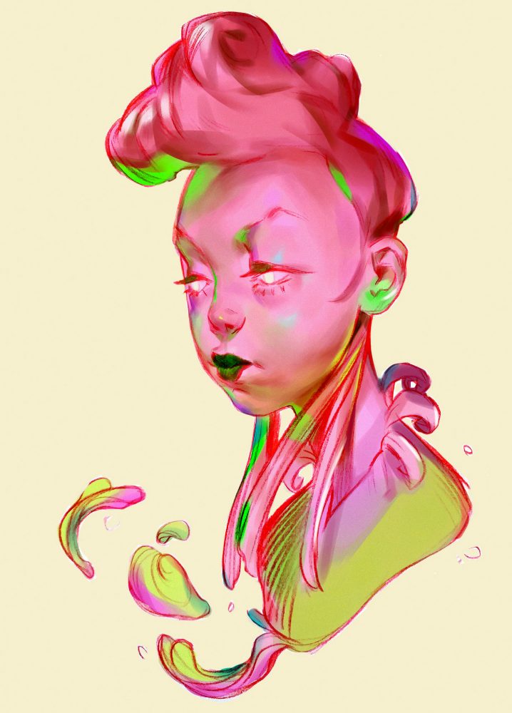 Digital Paintings by Alexandra Fastovets | Daily design inspiration for ...