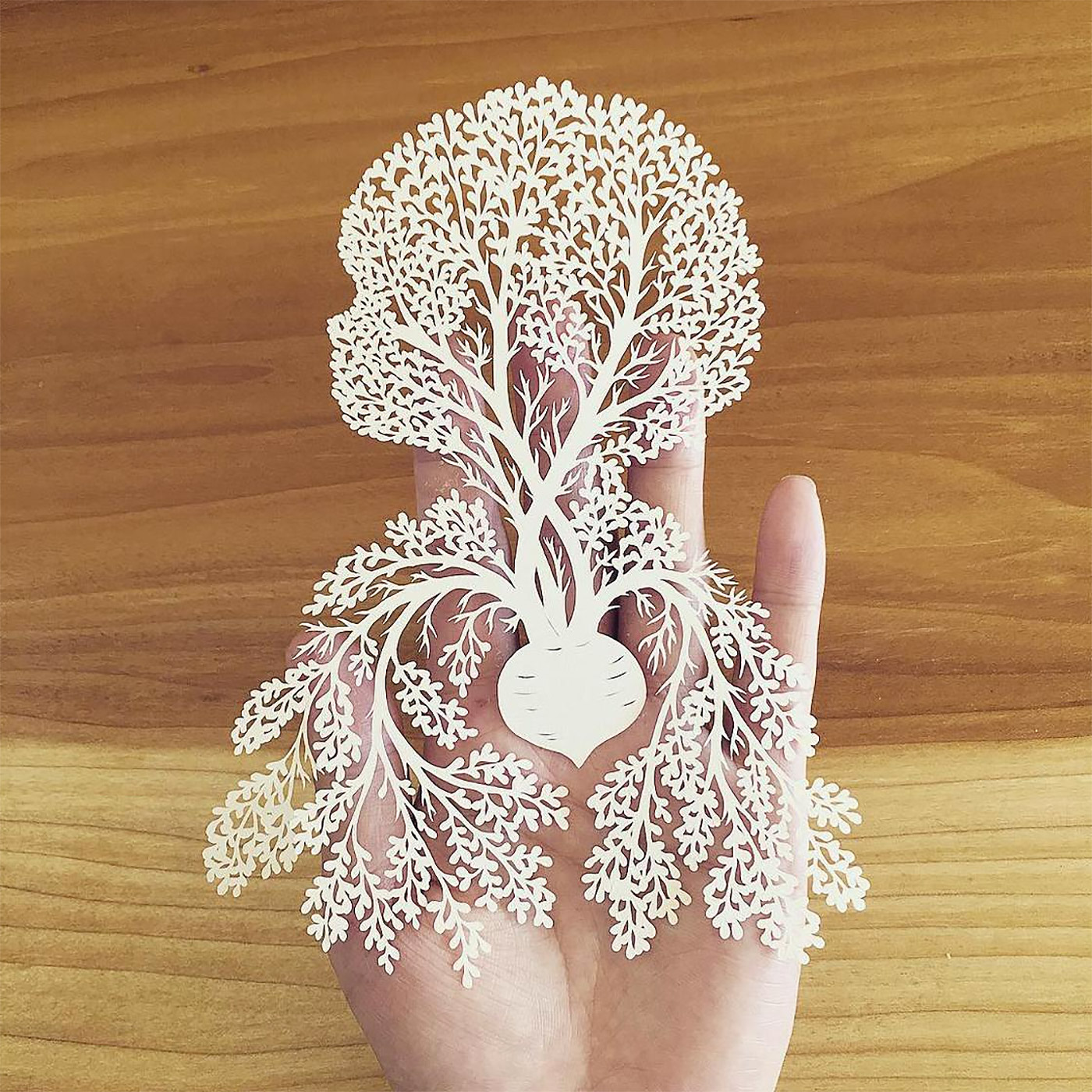  Paper  Cut  Artworks by Kanako Abe Daily design 