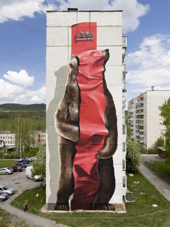 Large-scale Murals & Street Art by Nevercrew | Daily design inspiration ...